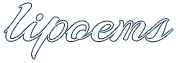 Lipoems website logo